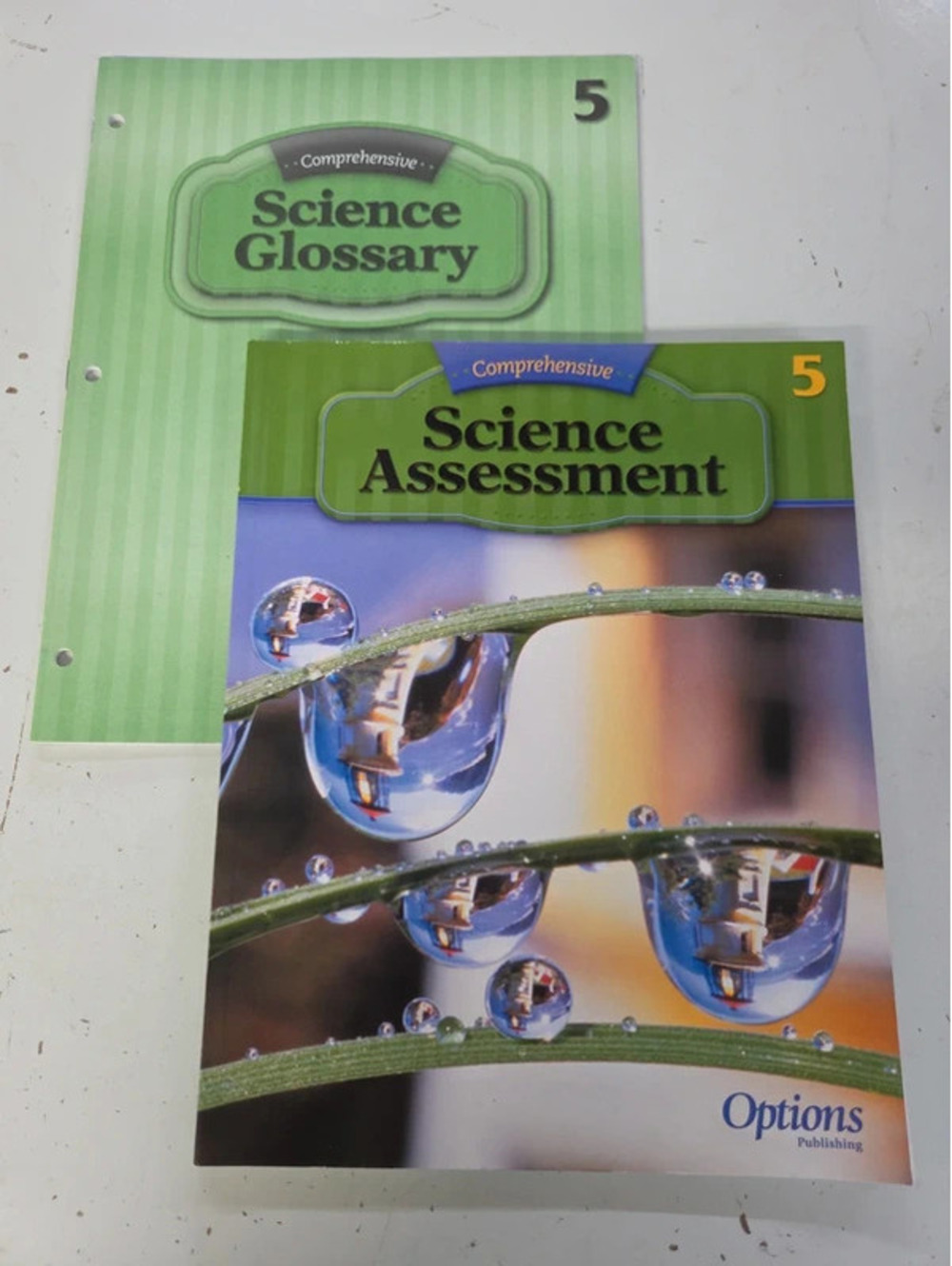 Science Assessment Workbook and Glossary Grade 5